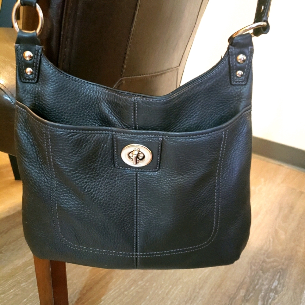 Authentic Coach cross body bag